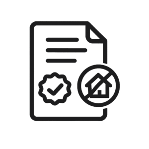 Certificado de no propiedad